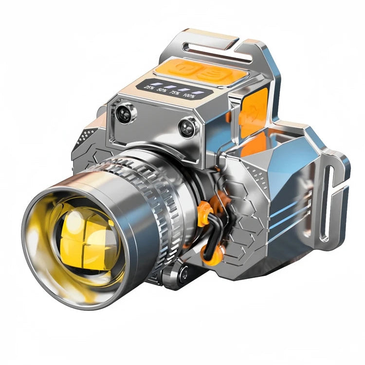 Zoomable LED Rechargeable Headlamp