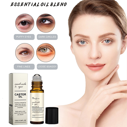 Castor Oil Eye Serum – Dark Circles & Puffiness Care (10ml)